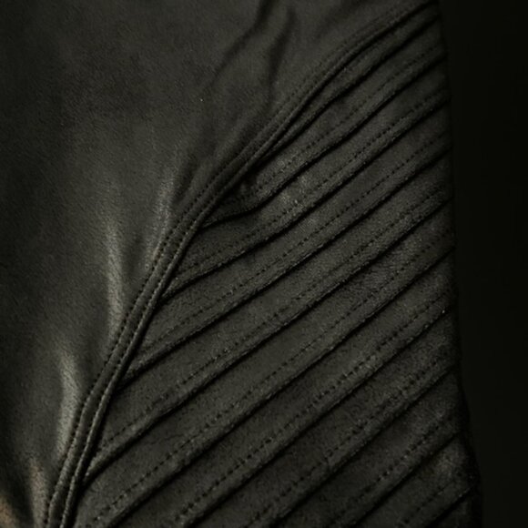 NWT SPANX Moto Shaping Faux Leather Leggings Pants Spanx Shapewear - Picture 11 of 15